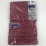 Nos Jubilee Percale By Cannon Twin Flat & Fitted Sheet Fushia/cranberry. Fixed Price $21.96.