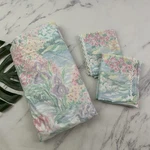 Martex Atelier Vintage 80S Queen Size Sheet Set Fitted Pillowcase Pink Floral. Fixed Price $29.99.