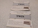 2 Target Bullseye Organizer Band Elastic Twin Size-new. Fixed Price $6.99.