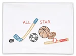 Jack Dempsey Sports Child's Pillowcase, White Standard 20" X 30",. Fixed Price $23.99.