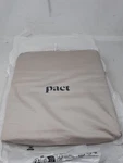 Pact Organic Cool-air Percale Sheet Set Queen/full Desert Sand New. Fixed Price $125.99.