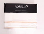 Ralph Lauren Spencer Cotton Sateen Border Full/queen Duvet Cover White Flax. Fixed Price $65.00.