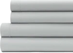 Briarwood Home Solid Jersey Sheet Set, Full, Grey Gray. Fixed Price $92.44.