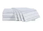 300 Thread Count Queen 4 Piece Sheet Set Wellbeing By Sunham Silvadur Gray. Fixed Price $49.95.