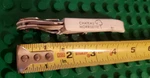 Of 2 Corkscrew Bottle Opener (chateau Morrisette) & No Brand Pocket Knife. Fixed Price $12.50.