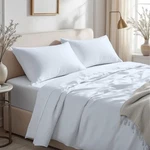 Bluemoon Homes Egyptian Cotton Queen Sheets Deep Pocket 100. Fixed Price $110.48.