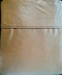 Sunham Geneva Collection King Flat Sheet 1200TC 110X104 Cotton Blend Khaki Brown. Fixed Price $38.00.