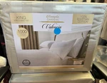 Kensingston Garden Valencia Woven Stripe 1000 Thread Count 4 Pcs King Sheet Set. Fixed Price $75.00.