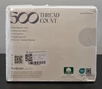 Mayfair 500 Tc Linen Queen Bed Sheet Egyptian Cotton Fade Resistance Navy Blue. Fixed Price $59.64.