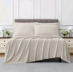 Highland Park 1000 Thread Count Pima Cotton 6-PIECE Sheet Set Oatmeal King. Fixed Price $119.89.