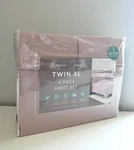 Kaycie Gray Microfiber 4 Piece Sheet Set Twin Xl Size Pink. Fixed Price $24.70.