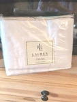 Rare Ralph Lauren Classic Supima Cotton White King Flat Sheet Nip. Fixed Price $249.99.