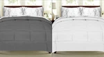 Sweet Home Collection Bed-in-bag Comforter & Marble Print Sheet Set. Fixed Price $52.99.