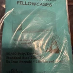 Aunt Martha Unprinted Pillow Cases One Pair 20 X32 . For Embroidery. Fixed Price $15.00.