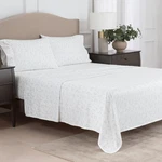 100 Egyptian Cotton 4-PC Sateen Sheet Set 400 Tc White/sage. Fixed Price $92.34.