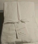 Pottery Barn Belgian Flax Linen King Sheet Set. Fixed Price $134.95.