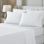 Theraluxe By Therapedic 300 Thread Count 7-PIECE Sheet Set, Cotton, White, Nwt. Fixed Price $64.00.
