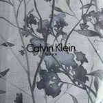 Calvin Klein Jardin Violets Tint 2 King Sham Flower Iris Lavender Purple Orchid. Fixed Price $399.00.