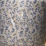 Lauren Ralph Eva Leaf Cotton Sateen 4-PC. Sheet Set, Queen, Blue/crm. Fixed Price $154.88.