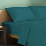 Texas Linen Co. Organic Cotton Percale Weave Full Sheet Set 4 Pc Soft Cool. Fixed Price $144.79.