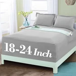 Mocassi Luxury 1800 Premium Hotel Quality Single Fitted Sheet - Ultra Soft. Fixed Price $34.44.