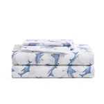 Poppy & Fritz Queen Sheet Set Shark Attack Blue. Fixed Price $30.99.