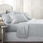 Danjor Linens Bed Sheet Set Size For Hot Sleepers, King, 02 - Light Gray. Fixed Price $56.69.