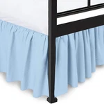 Yarns Of Cotton Queen Ruffled Bed Skirt Split Corners - 16 Inch Drop Hotel. Fixed Price $35.36.
