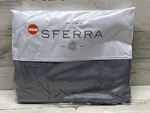 Sferra Giotto 734 100% Long Staple Cotton Sateen Full / Queen Flat Sheet Slate. Fixed Price $275.00.