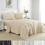 Ultra Soft Microplush Solid Fleece Sheet Set. Fixed Price $44.99.