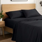 Lot 50 Microfiber - 85GSM Sheet Set (full Xl, Black) Sold As Is. Fixed Price $464.00.