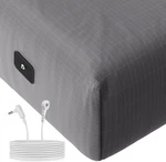 Grounding Queen Fitted Sheets With Silver Fiber For Enhanced Sleep & Wellness. Fixed Price $99.99.