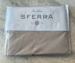 Sferra Celeste Full/queen Duvet Cover Long Staple Cotton 88X92 Mushroom. Fixed Price $320.00.