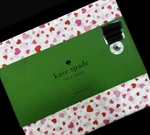 Kate Spade Queen Set Cotton Percale Pink & Red Hearts White Nwt. Fixed Price $69.95.