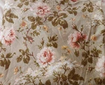 Ralph Lauren Yorkshire Rose-full Fitted Sheet-great Elastic Minimal FADE-1990'S. Fixed Price $119.99.