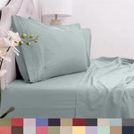 Sweet Home Collection 1800 Count Microfiber 4 Pc Bed Sheet Set Deep Pocket Full. Fixed Price $26.99.