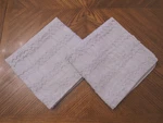 Nwt Rizzy Home Aqua 100% Cotton Gathered Two Decorative Pillow Covers 20" X. Fixed Price $19.99.