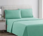 Clara Clark Microfiber 4 Pc King Mint Green Sheet Allergy Free 1800 Premier Set. Fixed Price $39.99.