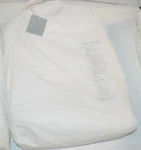 Rachel Ashwell Couture Liliput White Twin Fitted Sheet Cotton Poplin New. Fixed Price $47.99.
