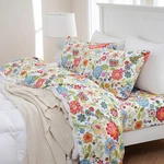 Meishang Queen Set - Ultra Soft Floral 100% MICROFIBER,1800 Thre.... Fixed Price $38.73.