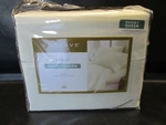Enclave Embroidered Sheet Set (4 Piece) Short Queen Ivory 761598 Rv Boat. Fixed Price $19.95.