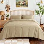 100% Egyptian Cotton Sheets 800 Thread Count, 5-STAR Hotel Sateen Weave Bed.... Fixed Price $131.12.