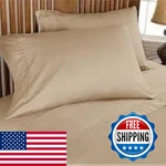 Plushy Comfort Luxury Queen Sleeper Sofa Bed Sheet Set Color Taupe Solid 100. Fixed Price $58.28.
