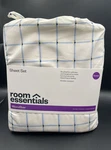 New Room Essentials Microfiber Queen Sheet Set - Flat & Fitted, 2 Pillowcases. Fixed Price $20.00.