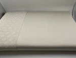 Frette Savona Queen Flat Sheet Chord Jacquard Cotton Sateen Italy. Fixed Price $99.99.