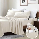 Swift Home Smart Ultra Soft Brushed Microfiber 4-PIECE Set Fitted. Fixed Price $40.98.
