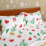 Hitime Super Soft Microfiber Christmas Sheet Set Deep Pocket Fit 16" Bedding. Fixed Price $36.99.