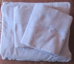 Threshold Queen Mauve Heather Flannel Sheet Set Flat/fitted 2CASES Good Preowned. Fixed Price $19.99.