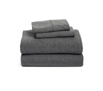 Calvin Klein Modern Body Twin Charcoal Flat Sheet T5304. Fixed Price $46.40.