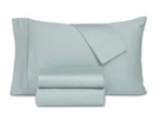 Everyday Home Trident 300 Thread Count 100% Cotton Sheet Set King Aqua. Fixed Price $39.99.